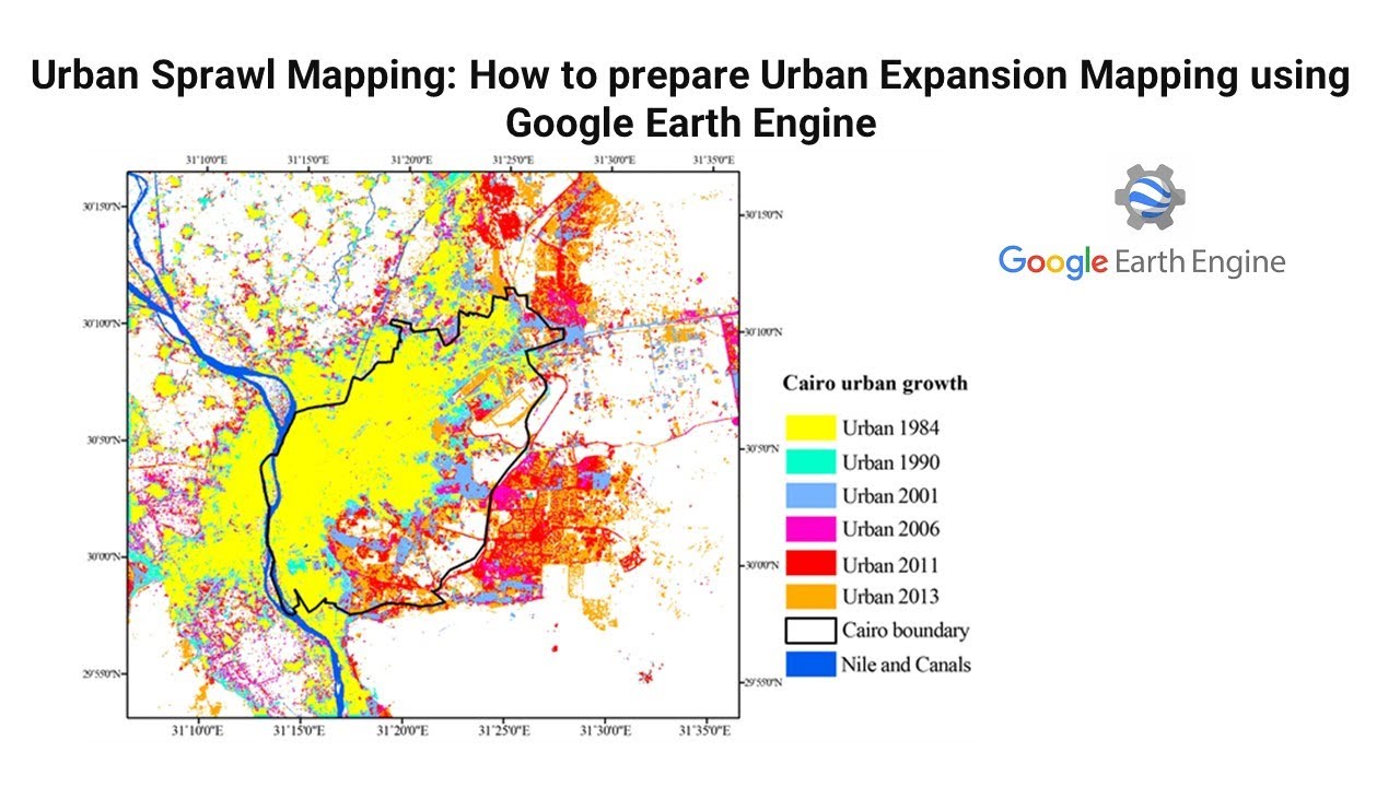 Urban Sprawl Mapping: How to prepare Urban Expansion Mapping using Google Earth Engine