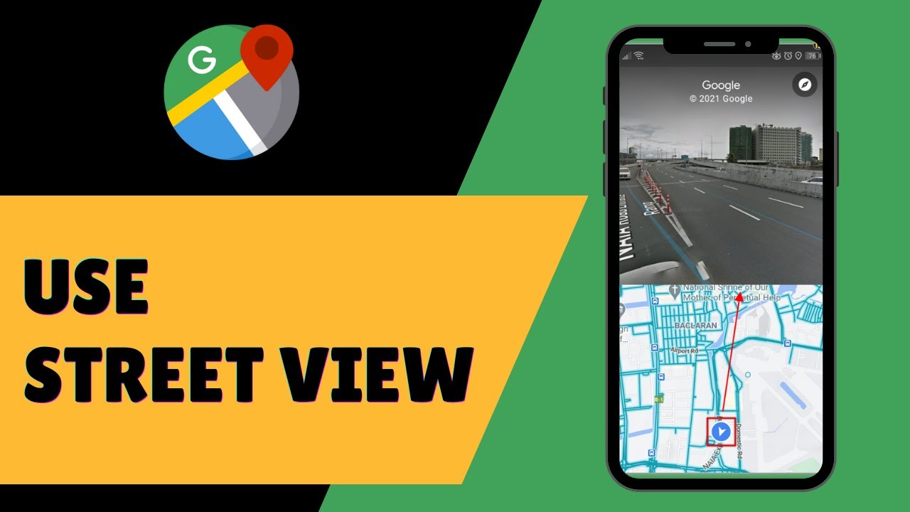 How To Use Google Maps STREET VIEW on Computer & Phone!