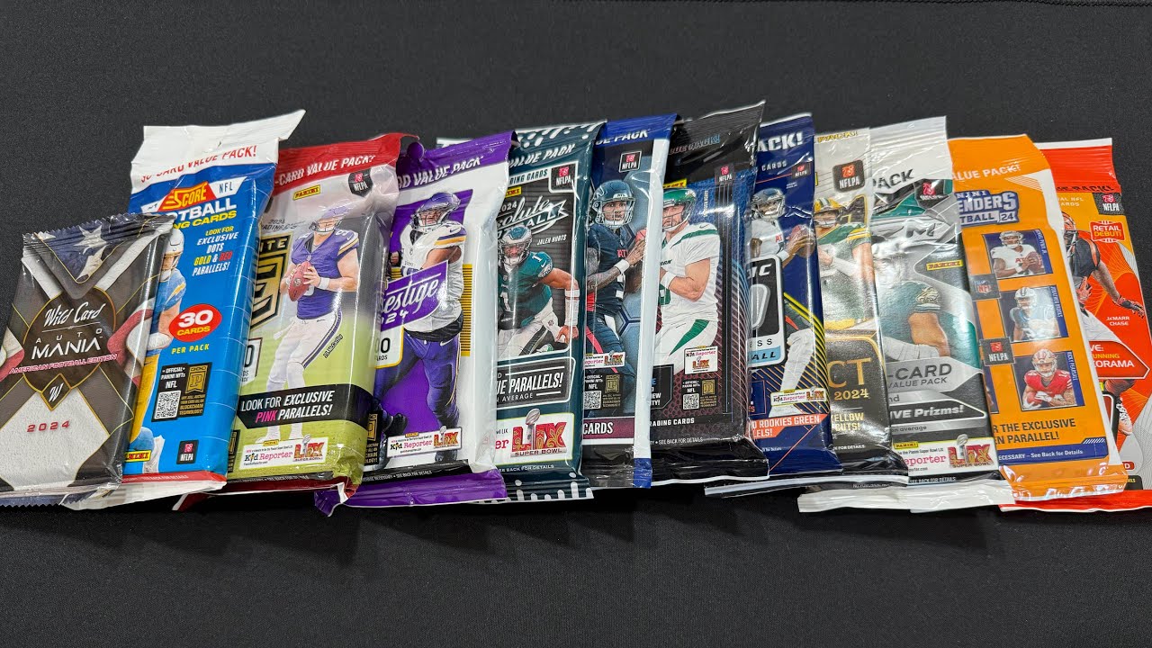 2024 Football multi packs variety rip