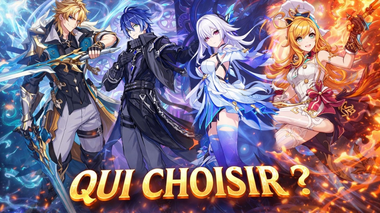 Quel est le meilleur personnage à choisir / Analyse Genshin impact