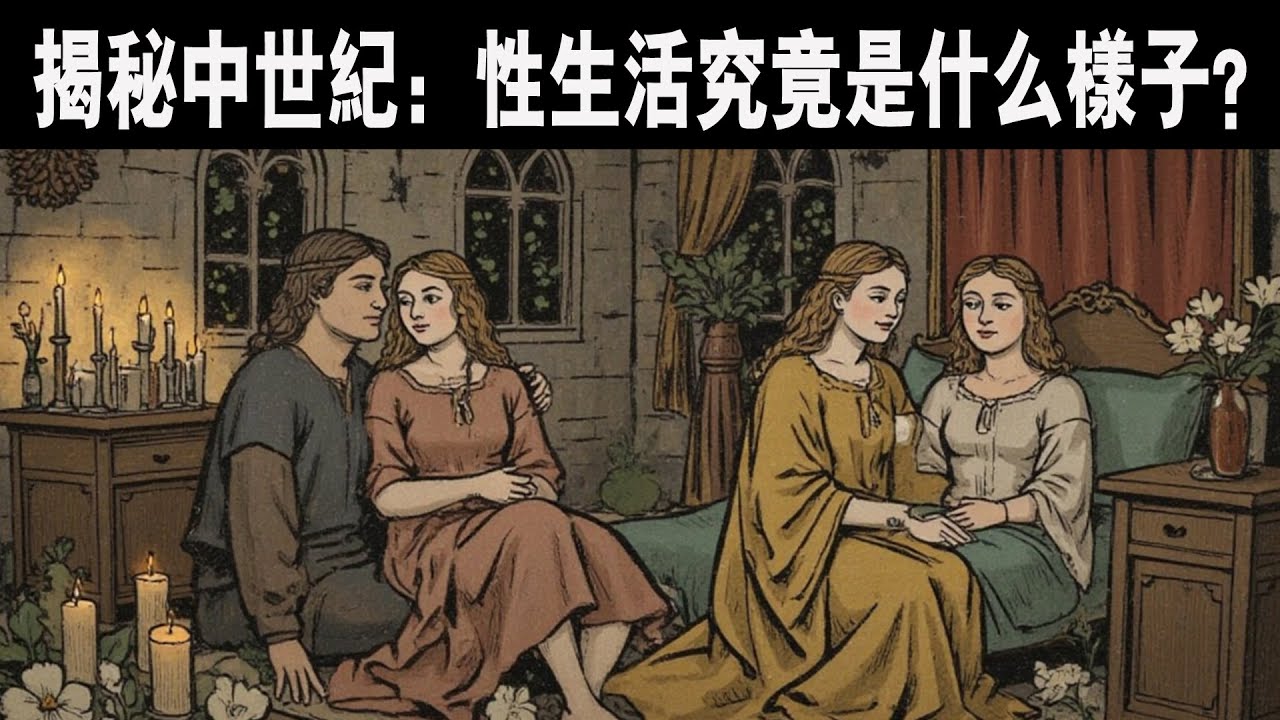 【助眠歷史故事】揭秘中世紀：性生活究竟是什麼樣子？ #睡眠 #助眠 #夜晚故事 #沉浸式#history#中世纪#性生活#情感#历史