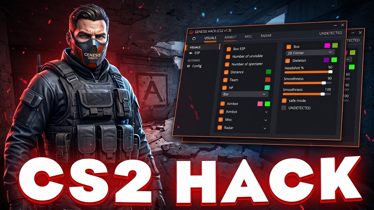 CS2 Cheats 2026 - Free Aimbot, Radar Hack, Wallhack + Download (Undetected)
