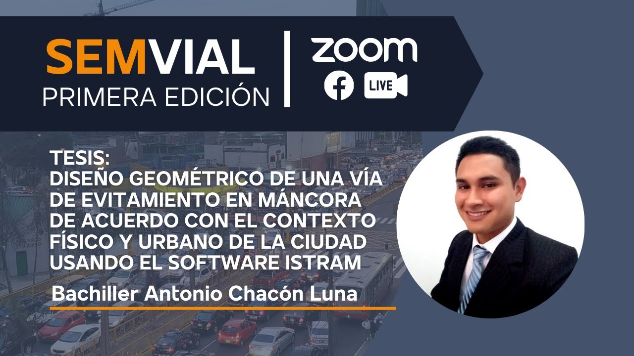 SEMVIAL | Diseño Geométrico de una vía de evitamiento en Máncora usando  el software ISTRAM