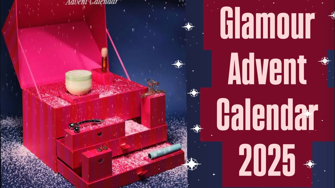 Адвент календарь GLAMOUR 2025: VOGUE ДЛЯ БЕДНЫХ? | Распаковка глянцевого календаря |advent calendar 