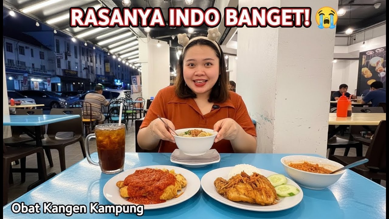 OBAT KANGEN! 😭 Balik Kerja Langsung Cari Masakan Indonesia di Malaysia (Rasanya Mirip?)