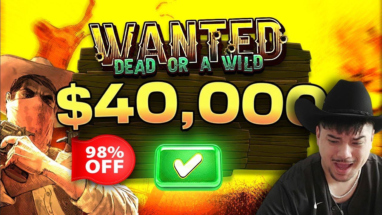 I SPIN IN A $40,000 DUEL DUEL DUEL BONUS... WANTED DEAD OR A WILD MADNESS