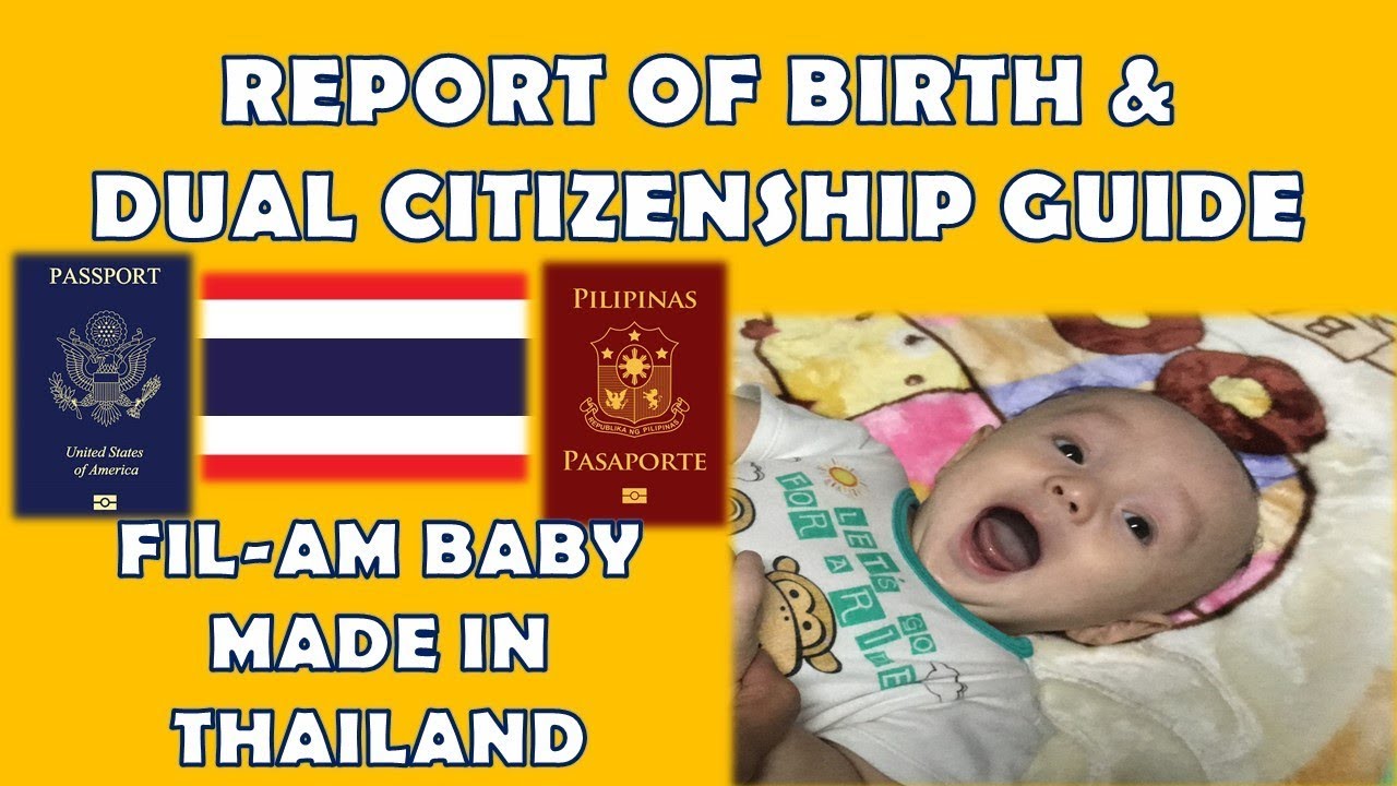 Filipina Moms' Guide to Dual Citizenship for Filipino-American Babies Abroad