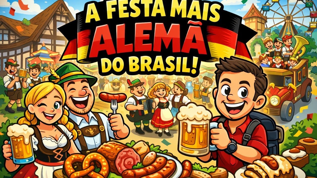Festa Pomerana 2026 - A Festa mais Alemã do Brasil - Pomerode (SC)