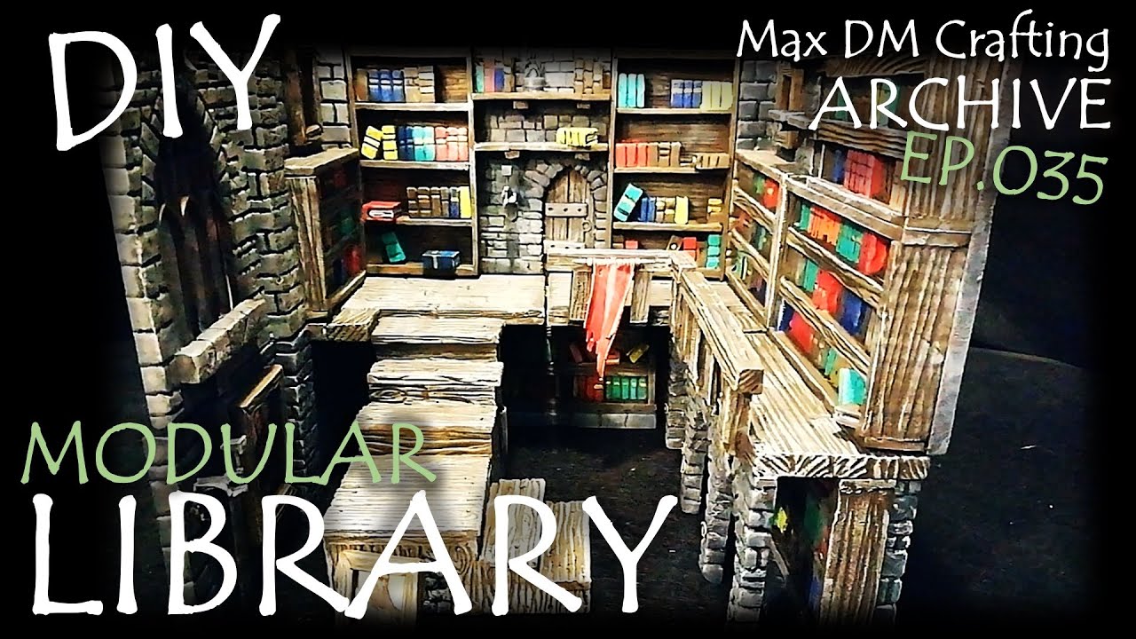 EPIC LIBRARY for D&D! | Max DM Crafting Archive - Ep. 035
