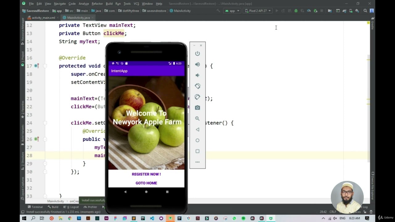 Save and Restore App Data in Android | Complete Java Tutorial