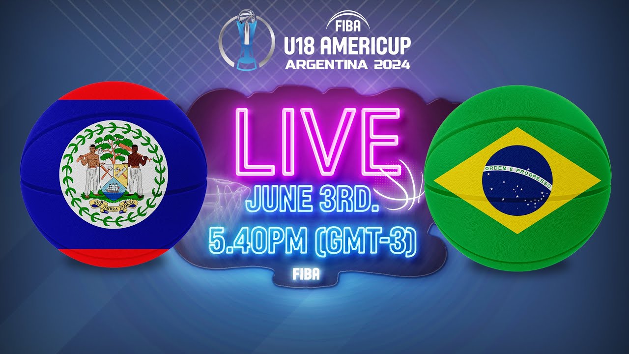 Belize v Brazil | Full Basketball Game | FIBA U18 AmeriCup 2024