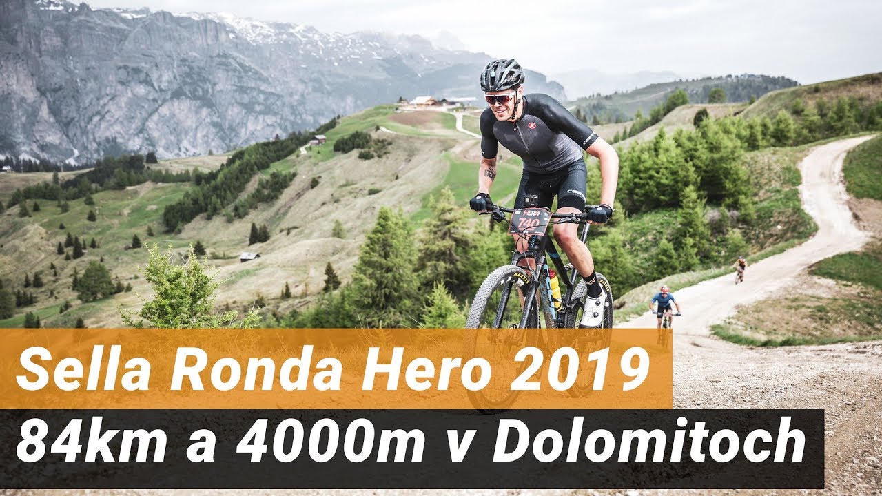 Sella Ronda Hero 2019 - 84 km s prevýšením 4000 m v Dolomitoch
