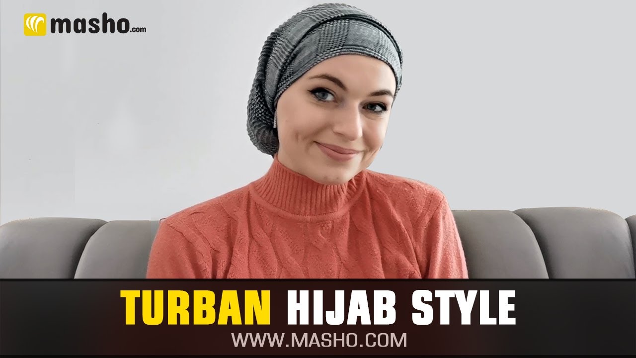 Turban Hijab Style | Modest Hijab Style Tutorial | Simple Hijab Style 2021