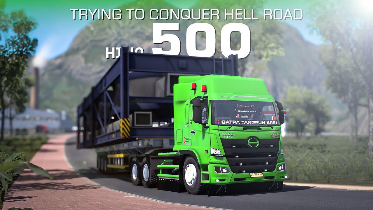 🔴 HINO 500 Dangerous Roads Ever Created – FULL Basuri? eps 1x #eurotrucksimulator2