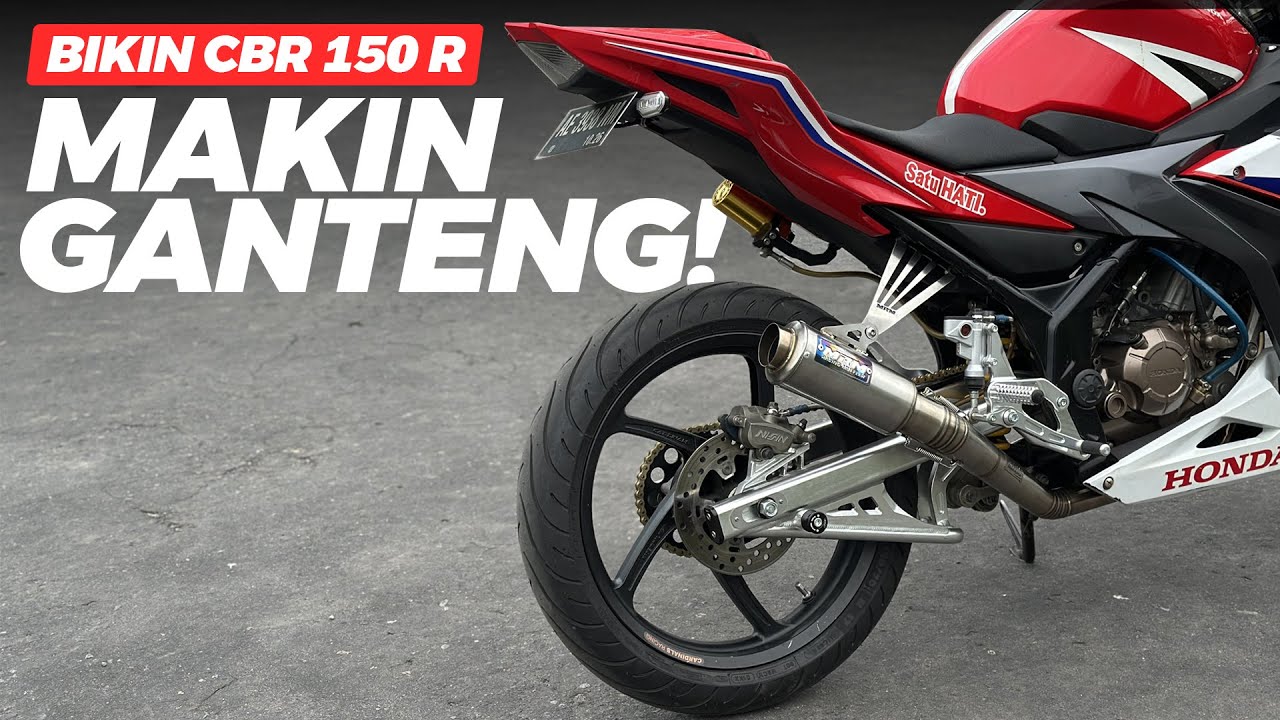 Pasang Underbone & Swing Arm Terbaru BPro Racing CBR 150R Facelift !!