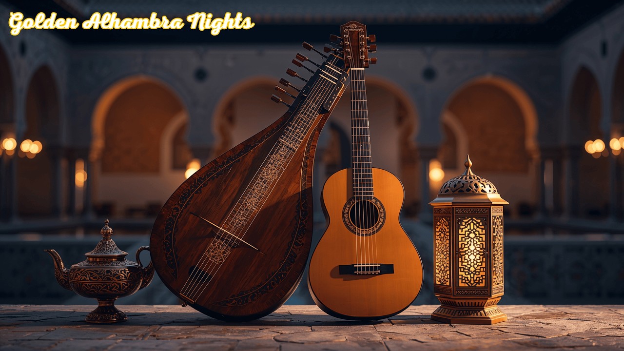 Golden Alhambra Nights  Spanish Oud & Flamenco for Deep Focus & Creative Flow
