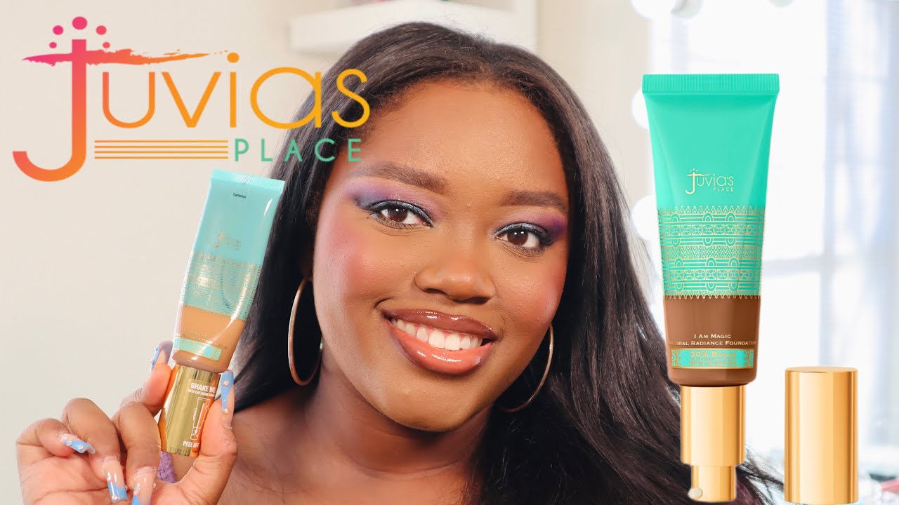 JUVIA'S PLACE NATURAL RADIANT FOUNDATION FIRST IMPRESSIONS + WEAR TEST!
