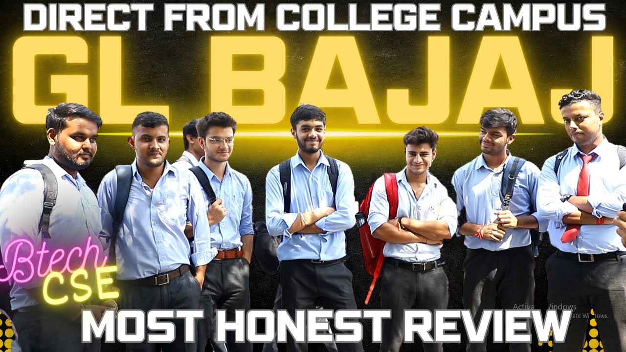🎓GL Bajaj B.Tech CSE Students | Unfiltered  Reviews | Placements | Internships | Campus Life | 🎓