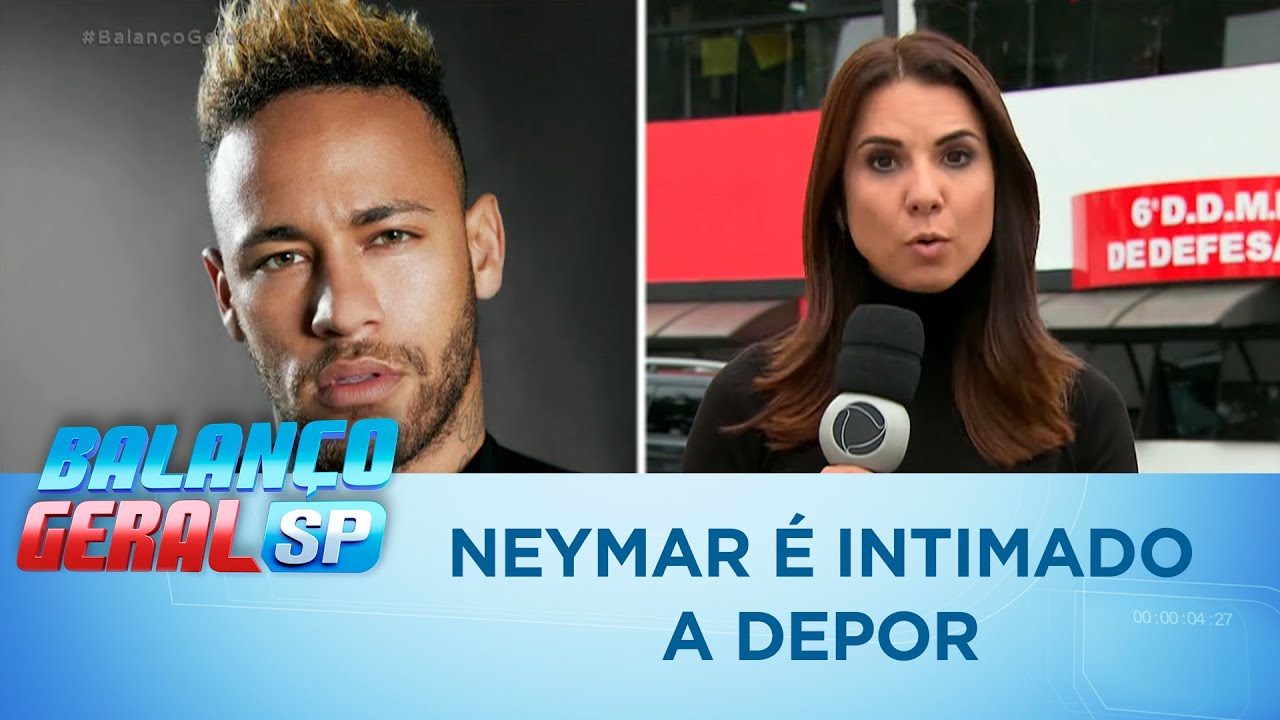 Neymar é intimado a depor após suposto estupro