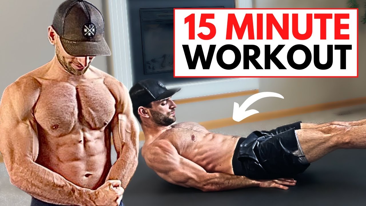 15 Min Core Workout for a Flat Stomach & Sixpack Abs