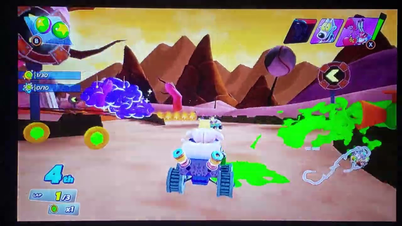 Nickelodeon Kart Racers 3: Slime Speedway (Switch) Part 45: Fenton Cup (Fast) 1st Half
