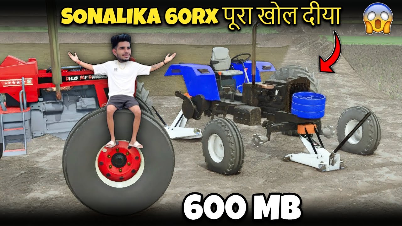 SONALIKA 60rx पूरा खोल दीया !! FS25