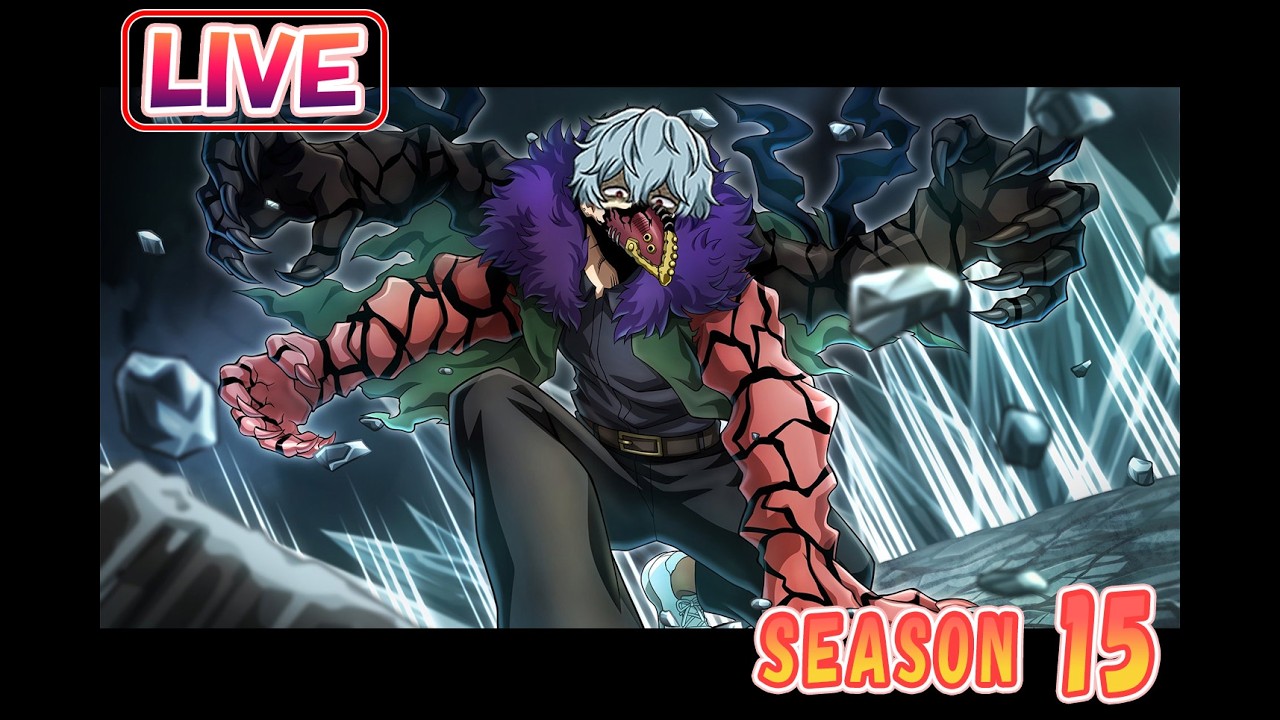 [ヒロアカUR] 僕のヒーローアカデミア ULTRA RUMBLE season15　総試合数１００００の漢　エースランクマッチ