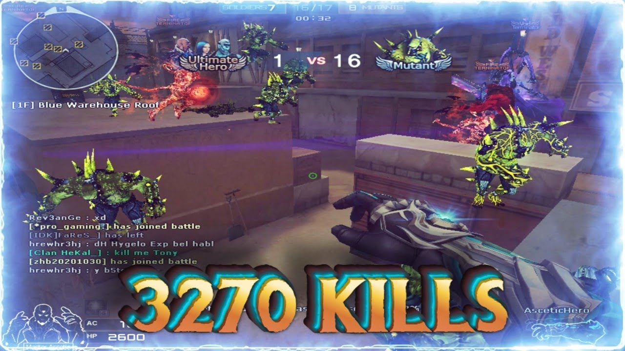 CF WEST 2.0 : 3270 KILLS - MASS MUTATION - ZOMBIE V4 (Gameplay)