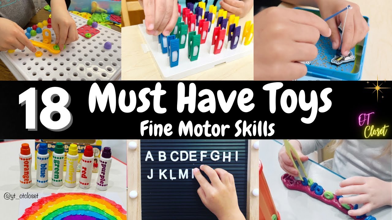 18 THERAPEUTIC TOYS FOR HAND SKILLS l Occupational Therapy Activities