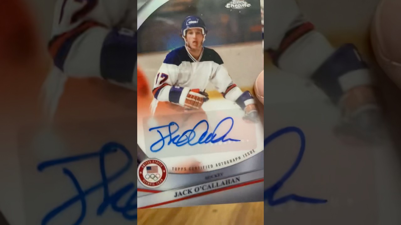 Набор Topps US Olympic Pack 2026 (разорван)