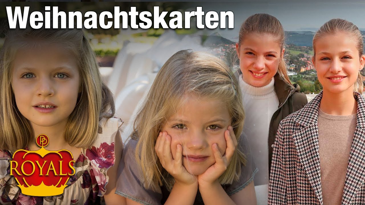 Leonor & Sofia im Fokus: Die schönsten Weihnachtskarten der spanischen Royals • PROMIPOOL