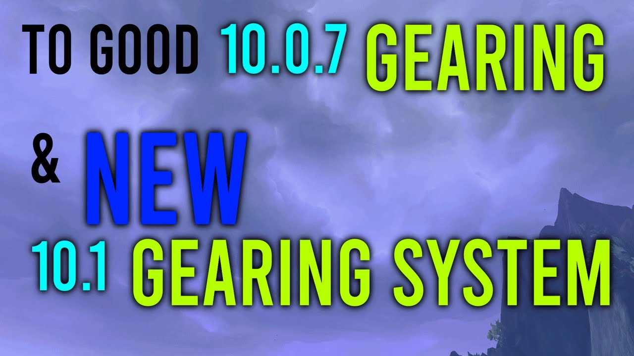INSANE 10.0.7 Catch Up Gear compared to the NEW Gearing System in 10.1