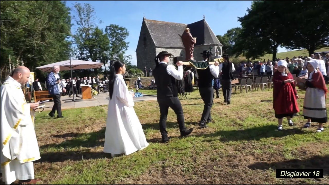 Pardon Sant-Ildut 2024, oferenn divyezhek (messe breton/français), Sizun. 04/08/2024 (4 K)