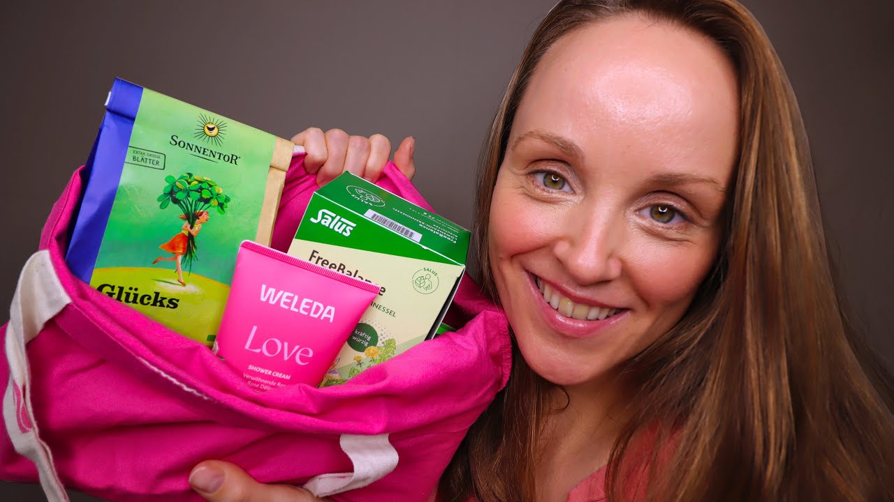 ASMR BIOLADEN VERKAUFS-ROLEPLAY 🥰🩷💚🛍️🛒 | Tapping & Knistern | Sanft Geflüstert