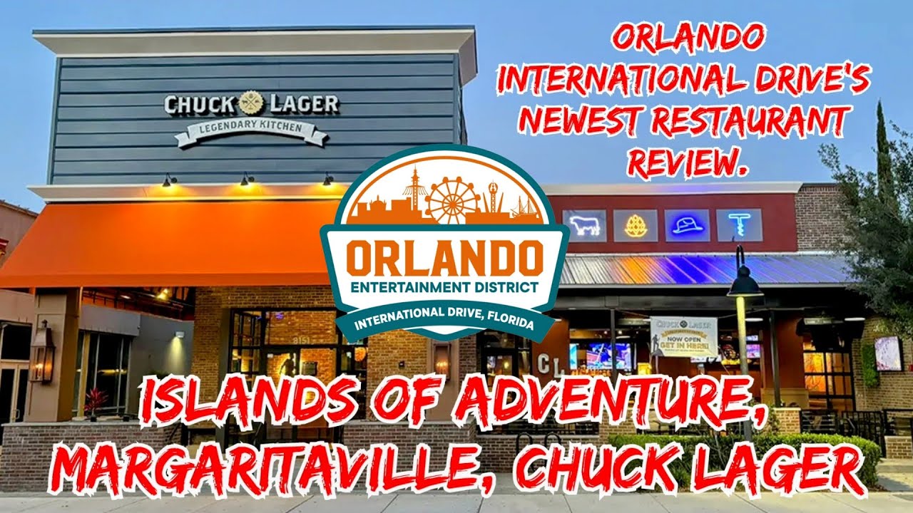 Chuck Lager Legendary Kitchen Orlando Review / Margaritaville/ Star Bar / Universal Orlando