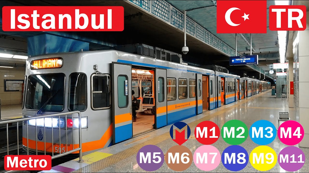 🇹🇷 ISTANBUL METRO 2026 | İstanbul Metrosu【4K】
