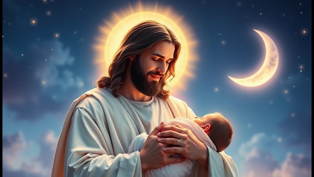 In the Arms of Grace | Christian sleep music for toddlers 2025 | Jesus Overcomes