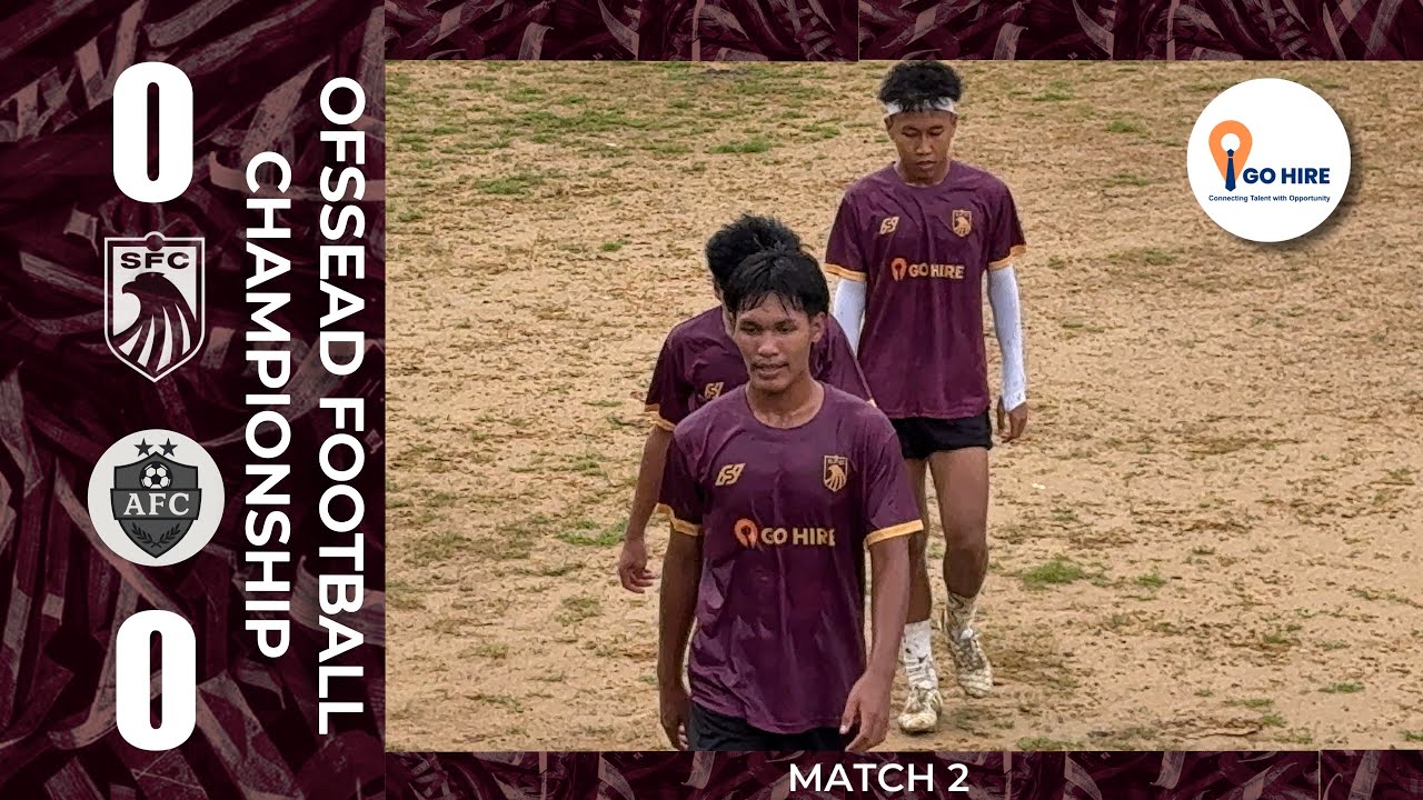 The battle against AFC ends in a scoreless draw |OFSSEAD Football championship 2025| 
