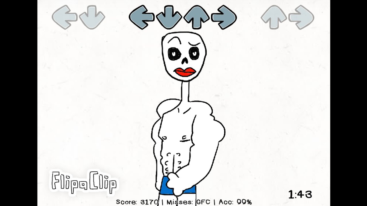 FNF: Undertale: Poopsh*tters - BBG (Vs FlipaClip Sans) [FC]
