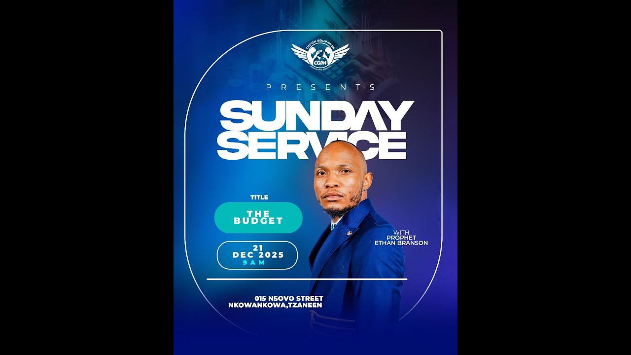 THE BUDGET  Sunday  | Prophet Ethan Branson