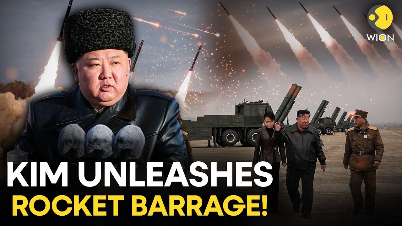 North Korea Warns Enemies After Powerful 600mm Rocket Launcher Test | WION Originals