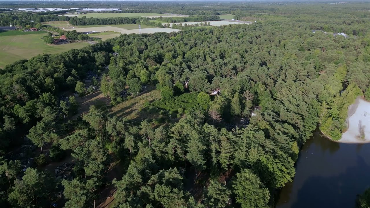 Het Vennenbos vanuit de lucht – Zomer 2025