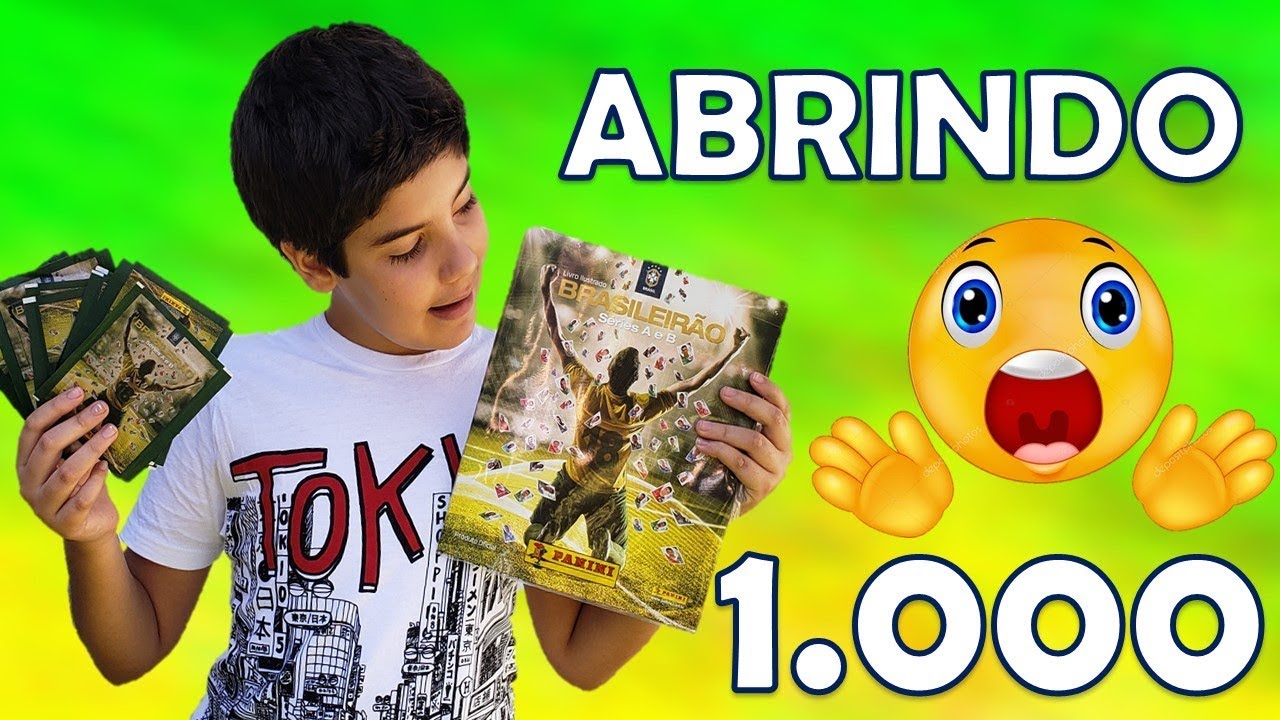 ÁLBUM DO BRASILEIRÃO 2018 abrindo figurinhas dos times de futebol do brasileirão | PEDRO MAIA