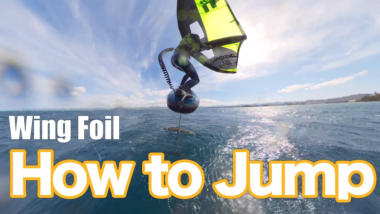 [English subtitles]Master the Jump of Wing Foiling.Easy Tips for Effortless Straight Air Jumps!