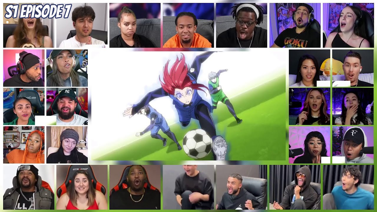 Blue Lock Season 1 Episode 7 Reaction Mashup