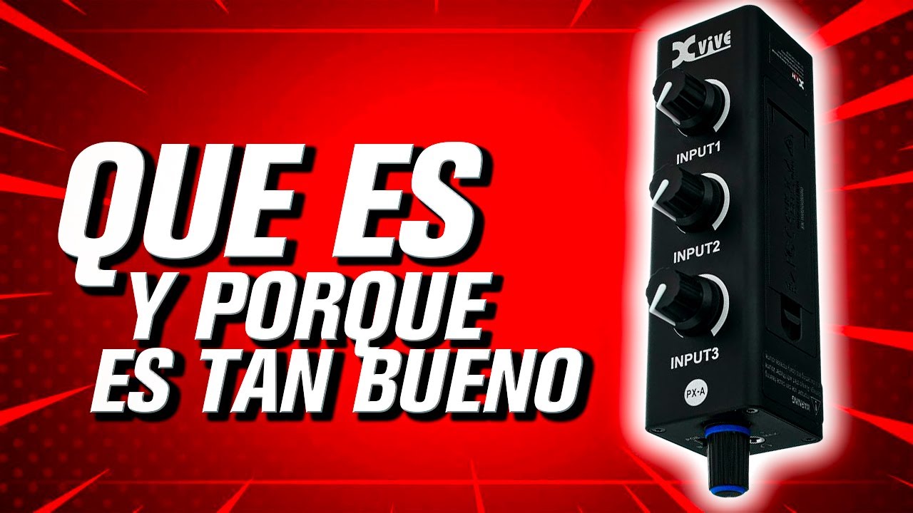 🎛️🎧Xvive PX System: puse a Prueba Mixer Personal in Ears más Revoluciónario que he visto