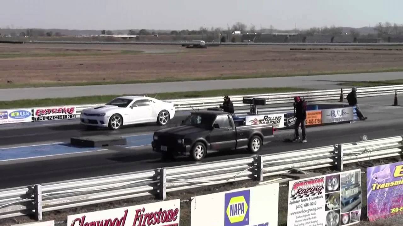 Gmc Syclone STOCK vs new 2014 Camaro SS