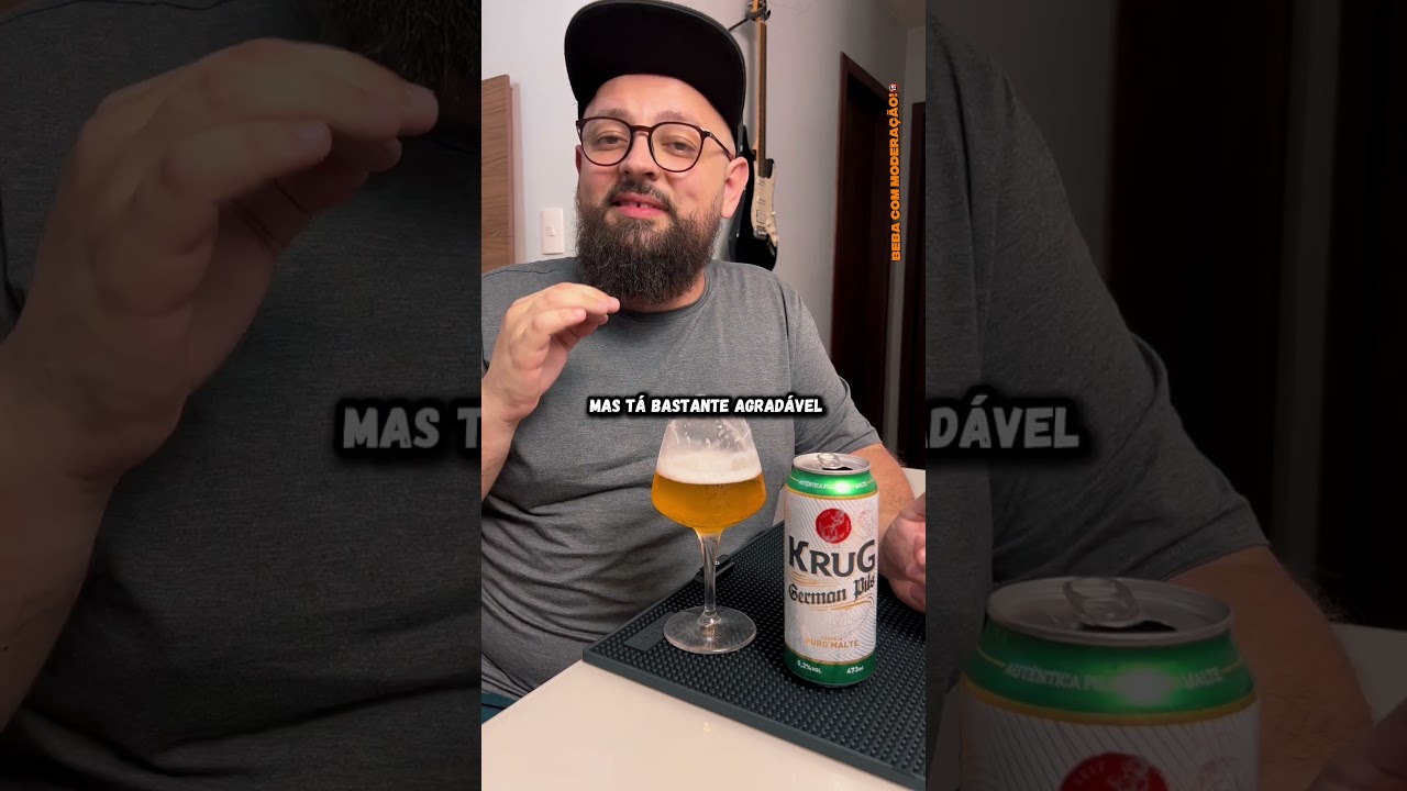 DEGUSTA&Ccedil;&Atilde;O CERVEJA KRUG GERMAN PILS