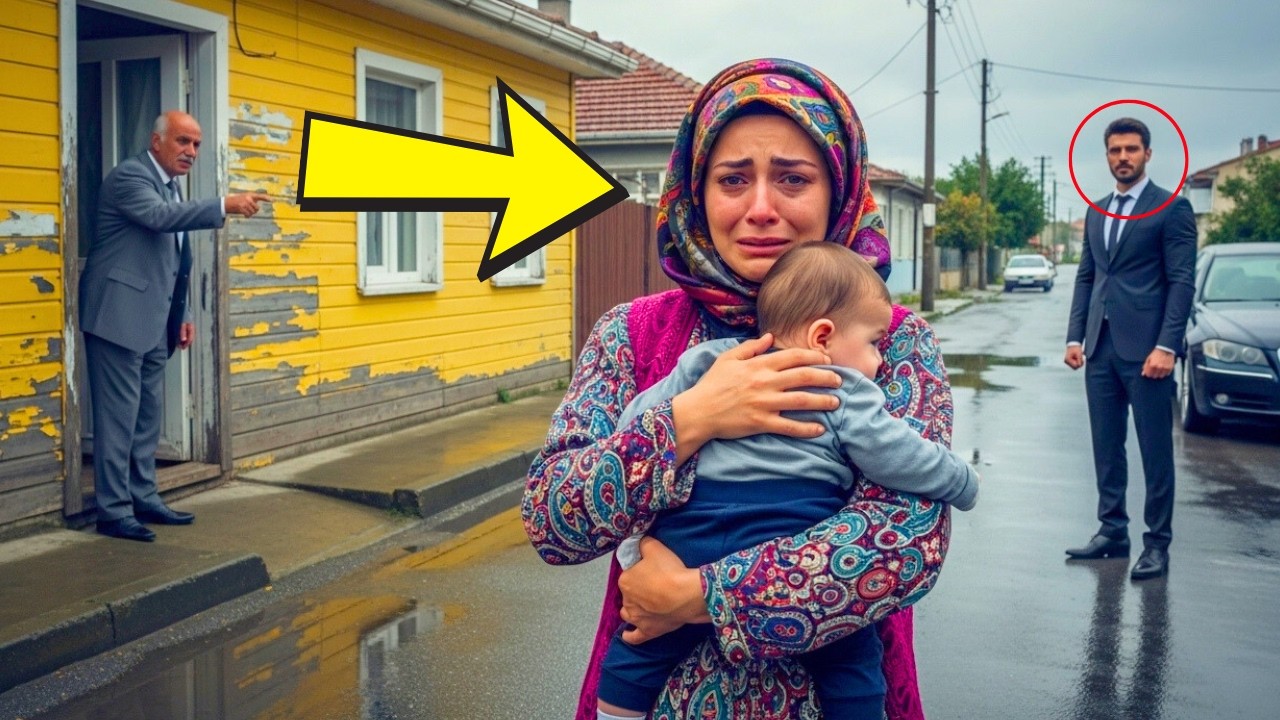 KÜÇÜK BEBEĞİYLE KİRALIK EVİNDEN KOVULDU, AMA ZENGİN MİLYONER ONU UZAKTAN İZLEDİĞİNİ SÖYLEMEDİ...