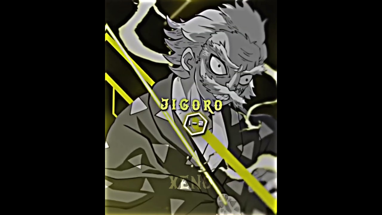 Zenitsu vs Jigoro #shorts #anime #demonslayer #zenitsu #1v1 #edit #viral #trending